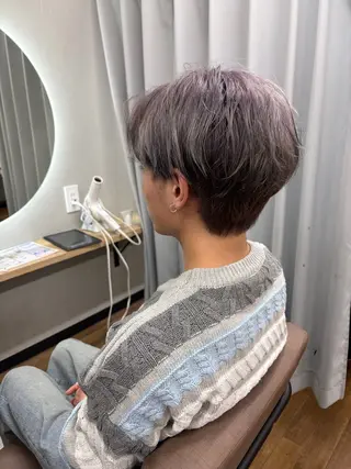 ショート カラー メンズ TELA HAIR 幕張本郷店　千尋のヘアスタイル