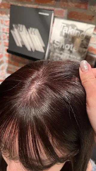 ミディアム 田中 美月のヘアスタイル