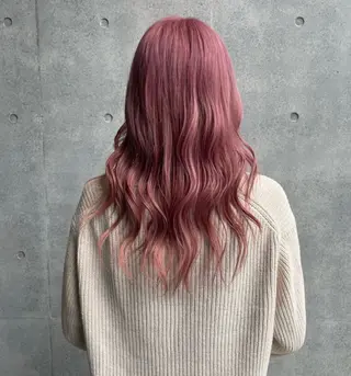 セミロング カラー 🌈メンズパーマ🌈 メンズカットアリサのヘアスタイル