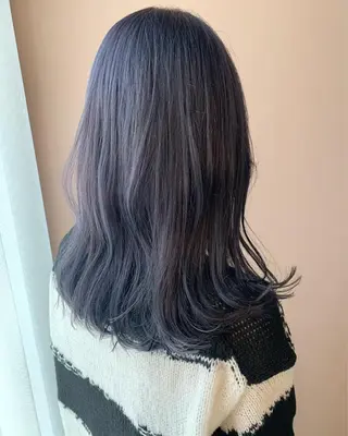 ロング カラー hubhair レイヤー/透明感のヘアスタイル