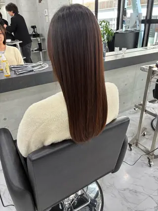 ロング Endearing 🌟銀座のヘアスタイル