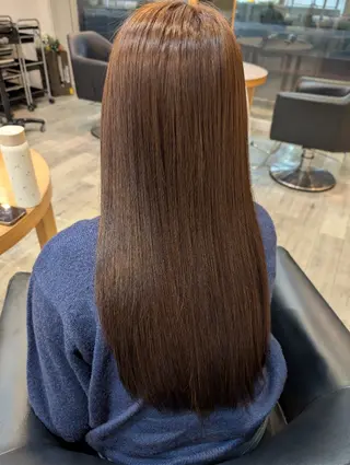 ロング 田崎 暁大のヘアスタイル