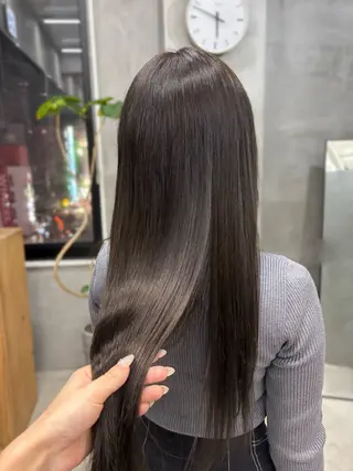 ロング カラー 村田 春歌のヘアスタイル