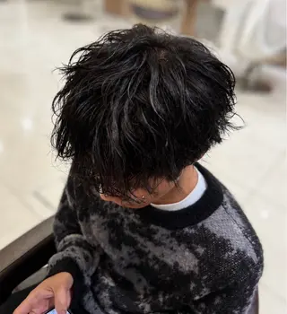 パーマ メンズ EIGHT梅田 /HADUKIのヘアスタイル