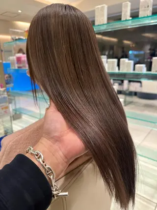 ロング カラー MODE K´s eau髪質改善特化のヘアスタイル