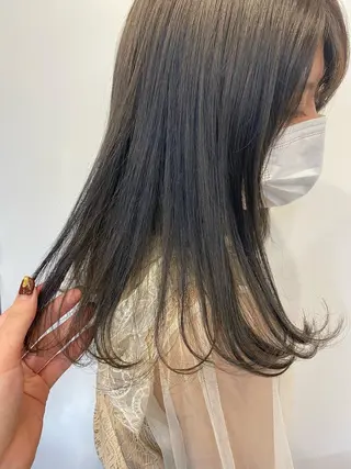 ロング カラー MOE /Zina横浜2ndのヘアスタイル