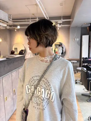 ショート 山本 千尋のヘアスタイル