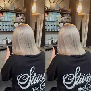 ミディアム Mirai 似合わせ×透明感🪽のヘアスタイル