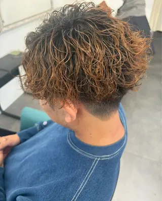 パーマ メンズ 後藤 直樹のヘアスタイル