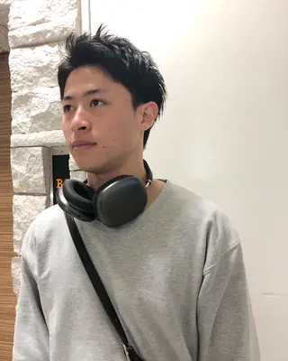 ヘアアレンジ メンズ メンズ特化✂️栗原 侑也のヘアスタイル