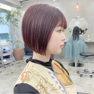 ショート カラー 華 /ショート/ボブのヘアスタイル