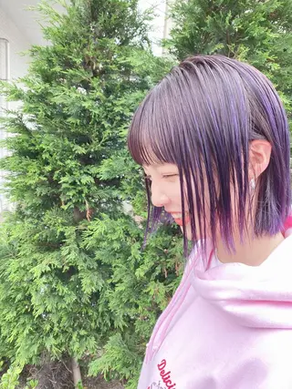 ミディアム Trip 香椎🌟 ブリーチ/髪質改善のヘアスタイル