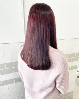 ロング カラー 中村 光希のヘアスタイル