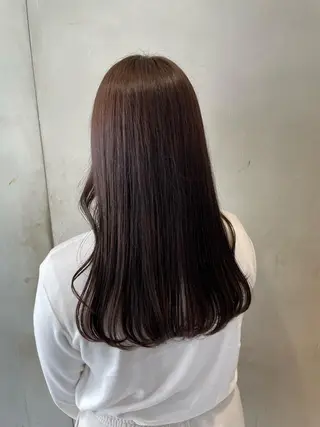 セミロング カラー ヘアアレンジ 艶髪/レイヤーカット 🐣misakiのヘアスタイル