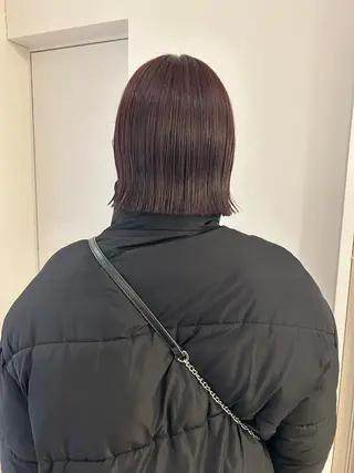 ショート カラー 、 、のヘアスタイル