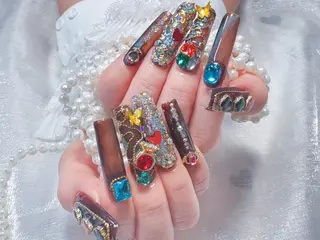 ネイル 🎊茉 莉🎊のネイルデザイン