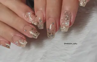 ネイル Spiky とうげ ふうかのネイルデザイン