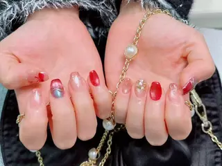 ミディアム Nail Salon Celine柏店のネイルデザイン