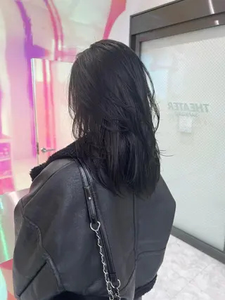 ミディアム カラー パーマ ヘアアレンジ メンズ キッズ ネイル マツエク・マツパ アイブロウ KANAMI 🌏のヘアスタイル