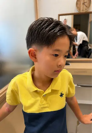 ショート メンズ 久木原 ゆりのヘアスタイル