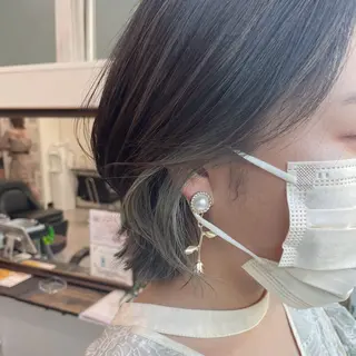 ショート カラー 似合わせカット ショートボブ🦋廣瀬のヘアスタイル