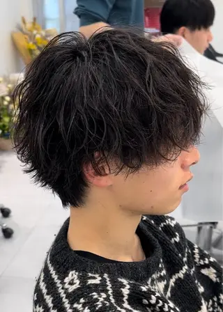 メンズ そら/Ace栄 スパイキー/パーマのヘアスタイル