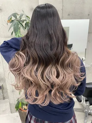カラー Asami/名古屋/ ハイトーン/デザインのヘアスタイル