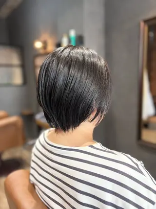 ショート カラー CAFNE ✂︎のヘアスタイル