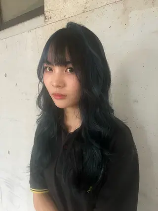 ロング カラー Liere Muuのヘアスタイル