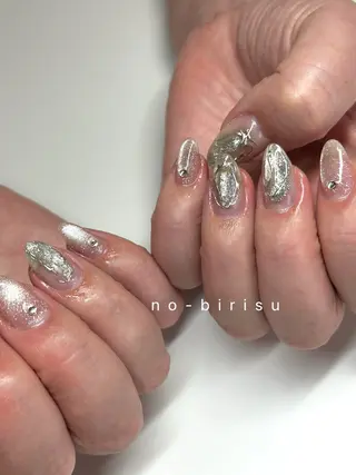 ミディアム no-birisu nailのネイルデザイン