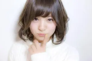 ミディアム カラー パーマ 【公式】amble luxe池袋東口🩷のヘアスタイル