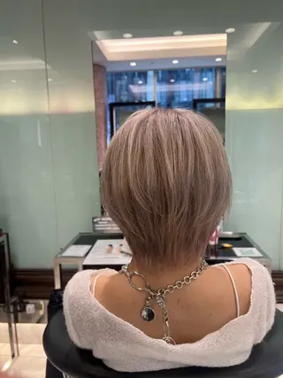ショート カラー ハイトーン特化🫧 Yuseiのヘアスタイル