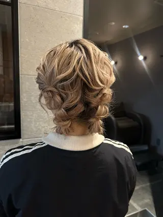 ミディアム ヘアアレンジ メンズ&ヘアアレンジ 🌼みねのヘアスタイル