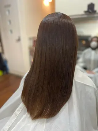 ロング 縮毛矯正の達人 ☆　松本のヘアスタイル