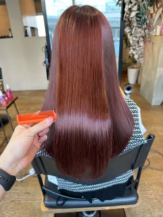 ロング カラー DAIKIベージュ 🍂レイヤーカットのヘアスタイル