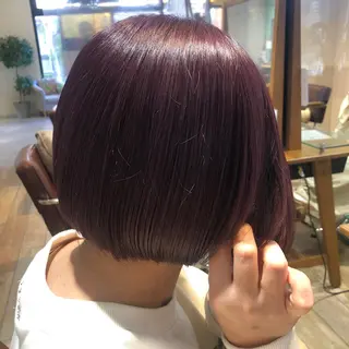ショート カラー NATSUMI AR.MARAのヘアスタイル