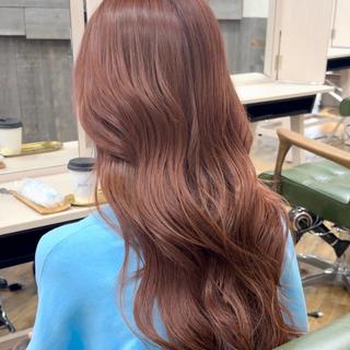 ロング カラー 🐰K+Plus🐰 まゆ🐰のヘアスタイル