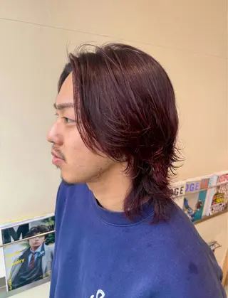 ショート カラー メンズ 中島 紗來のヘアスタイル