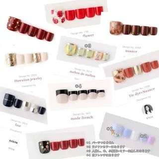 ネイル tricia表参道店 杉田 奈々のネイルデザイン