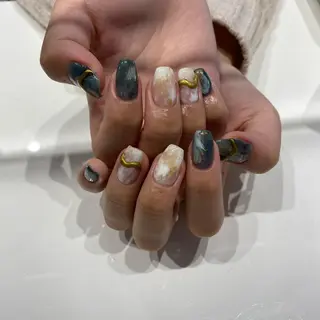 ネイル 鎌田 玲奈のネイルデザイン