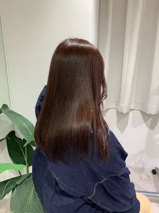 ロング カラー 渡邉 彩愛のヘアスタイル