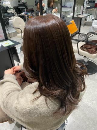 セミロング SALOWIN◽ Ichika のヘアスタイル