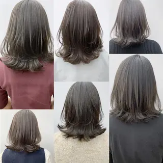 カラー ショート パーマ 初めてでも安心🌟 newi町田✂のヘアスタイル