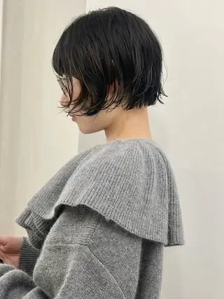 パーマ MIZUKI /ボブ/顔周りカットのヘアスタイル