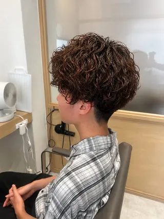 ショート メンズ 久木原 ゆりのヘアスタイル
