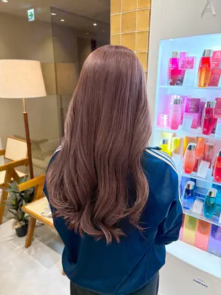 ロング カラー ﾚｲﾔｰ🩵透明感 ೀユイ🌙のヘアスタイル