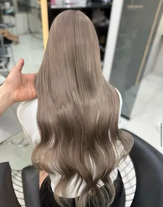 ロング カラー 笠間 啓聖のヘアスタイル