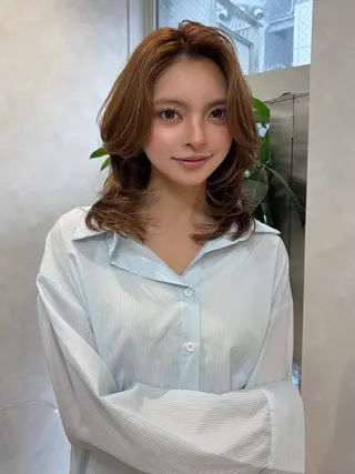 ミディアム sera 🎀ボブカットのヘアスタイル