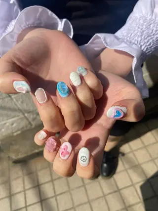 ネイル niconail 🧣ayu 📍烏山のネイルデザイン