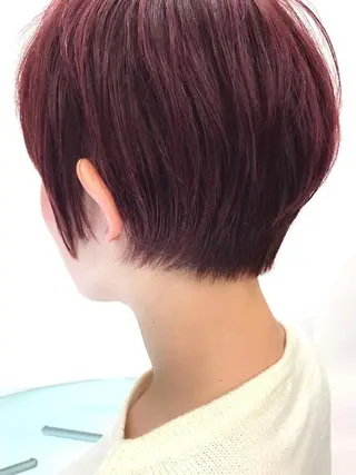 ショート カラー 大人女性ショート専門 tomodaのヘアスタイル
